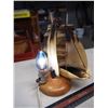 Image 3 : 1950s Cow Horn Ship Lamp (Working)