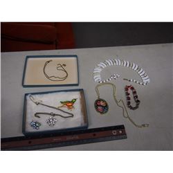 Vintage Blue Jewellery Box