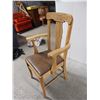 Image 2 : Antique Oak Armchair