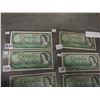 Image 3 : Vintage 1$ Canadian Bills (8) (1954 R/P 2274495, B/M 1004885 Replacement Bill, S/F 5313041, V/N 5980