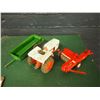 Image 5 : Metal Case Tractor Toy With Tractor Implements