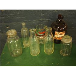 Lot Of Vintage Bottles, A&W, Sealers Etc