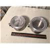 Image 2 : Pair of Metal Containers With Gasket Sealed Lids And Contents