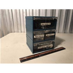 Plastic Tray Tower With Contents