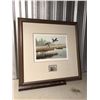 Image 2 : Framed Ducks Unlimited Stamp And Print