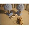 Image 5 : Blue Lamps (2) (1 Missing Lid)