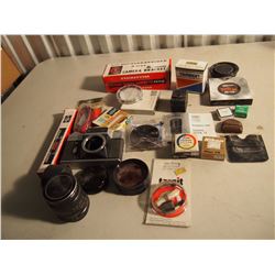 Box Of Camera Lens/Parts