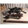 Image 1 : Lot Of Metal Stove Lifters And Hand Cranks(With Phone Receivers, Bell, And Cords)