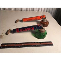 Vintage Hand Pump Bug Sprayers (2)(Hudson, Spra-Well)