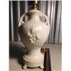 Image 2 : Aladdin Milk Glass Electric Lamp, No Shade (Working)
