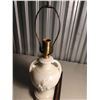 Image 3 : Aladdin Milk Glass Electric Lamp, No Shade (Working)