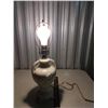 Image 4 : Aladdin Milk Glass Electric Lamp, No Shade (Working)