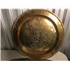 Image 2 : Decorative Metal Hong Kong Platter With Plain metal Tray