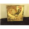 Image 1 : Rooster Burlap Painting