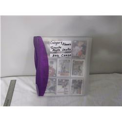 Binder Of Hockey Cards (Calgray Flames, Toronto Maple Leafs) (346) (No Duplicates)