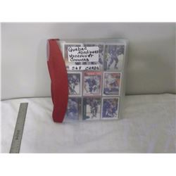 Binder Of Hockey Cards (Quebec Nordiques, Vancouver Canucks) (368) (No Duplicates)
