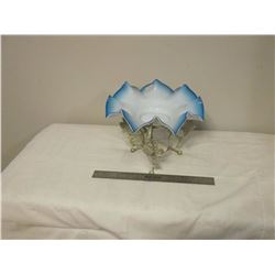 Victorian Milkglass Bride’s Basket