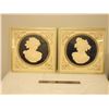 Image 1 : Pair Cameo Pictures (15”x15”)