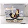 Image 3 : Rooster Collection (Trivot, Wire Egg Basket, Tin Hanger)