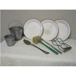 Tinware & Kitchen Utensils