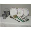 Image 1 : Tinware & Kitchen Utensils