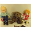 Image 2 : Toys (Annie & Cupi Doll, teddy Bear, Farm Animals & Wade Tea Animals)
