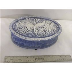 Carved Incolay Stone Box