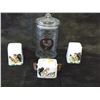 Image 1 : Rooster Lot (Honeycomb Jar, Salt & Pepper, Sugar)