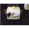 Image 2 : Rooster Lot (Honeycomb Jar, Salt & Pepper, Sugar)