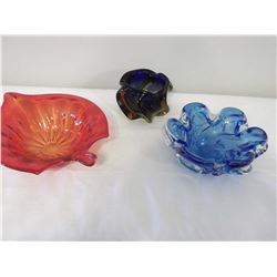 Brown Glass (3 Pieces)