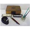 Image 1 : Writing Box With Inkwells, Penholders, Nib Pens, Misc.