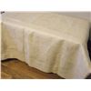 Image 1 : Irish Linen Tablecloth (Pull-Thread Work) (Extra Large 72”x90”)