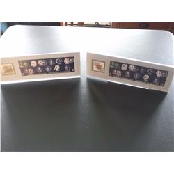 Toronto Maple Leafs Jersey Plaques (1917-1974) With NHL All Star Stamps