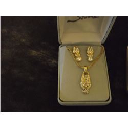 Crystal Necklace & Earring Sets (3)
