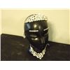Image 1 : Austrian Crystal & Pearl Tiara, Necklace, & Earring Set With Display Head