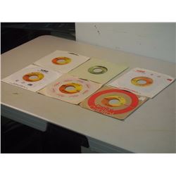 Lot of 6 Beatles 45 RPM Records (6)