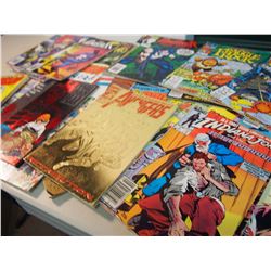 Lot of 59 Comic Books: Indiana Jones, Wolverine, G.I. Joe, The Punisher, Thunder Cats, Teen Titans