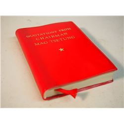 Quotations From Chairman Mao Tsetung, 1972 Book, 312 pages, Soft Cover