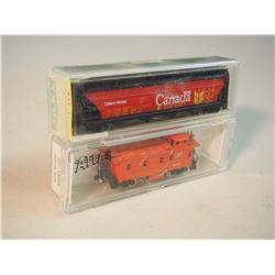 Canadian Pacific Caboose; Government of Canada Freight Car, Plastic W/ Metal Wheels