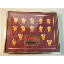 1989 Saskatoon Jeux Canada Games Commemorative Limited Edition - Lapel Pin Set, Provincial & Territo