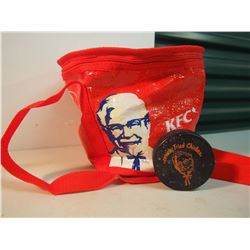 Kentucky Fried Chicken (KFC) Bucket Warmer, KFC Hockey Puck