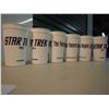 Image 1 : Lot of 7 Star Trek, The Future Begins Plastic Cups