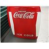 Image 4 : Coca Cola Cooler, 71"x24"x35" 4 Lids Open