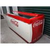 Image 7 : Coca Cola Cooler, 71"x24"x35" 4 Lids Open