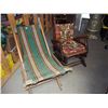 Image 1 : Vintage Rocker / Vintage Folding Lawn Chair (Wooden)