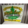 Image 2 : Maple Leaf Motor Club (Double-Sided) (24"x18")
