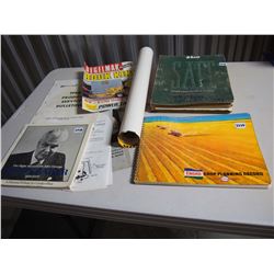 Assorted Calendars, Manuals, John Diefenbaker Book