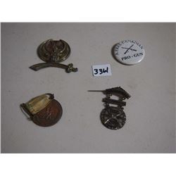 Military Pins (4)