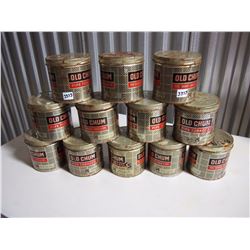 Old Chum Pipe Tobacco Tins (12)