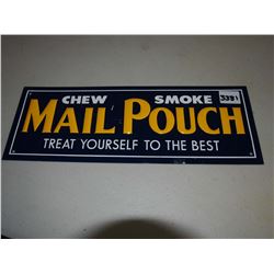 Mail Pouch Tin Sign Repo (11"x4")